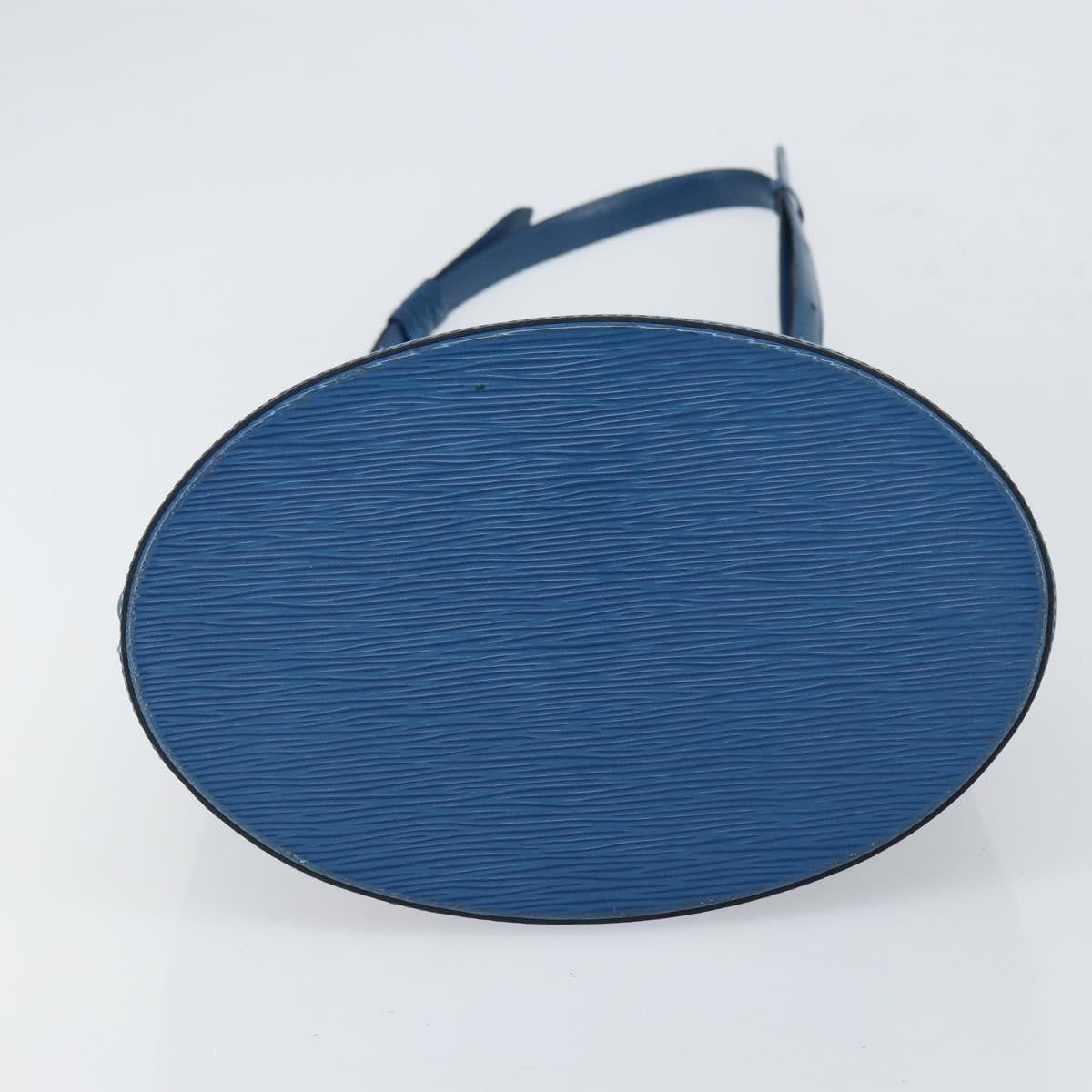 Louis Vuitton Cluny Epi Leather, Blue, Leather, Shoulder Bag