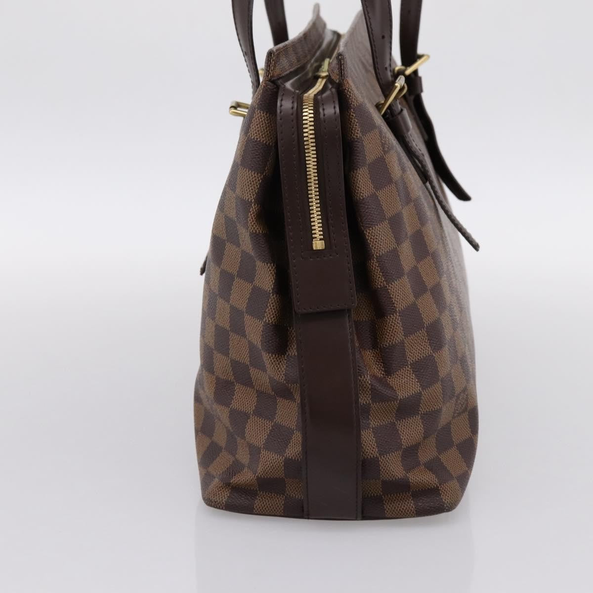 Louis Vuitton Chelsea Damier, Brown, Canvas, Handbag