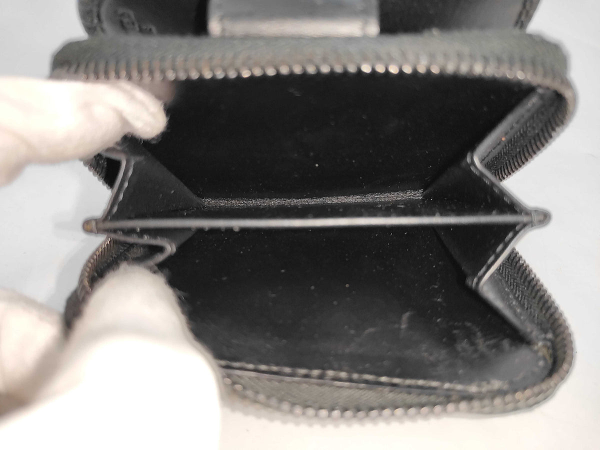 Fendi Vintage FF French Zucchino Canvas, Black, Canvas, Wallet