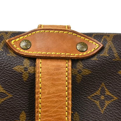 Louis Vuitton Saumur Monogram Canvas, Brown, Canvas, Shoulder Bag