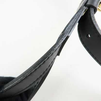Louis Vuitton Mandara Epi Leather, Black, Leather, Shoulder Bag