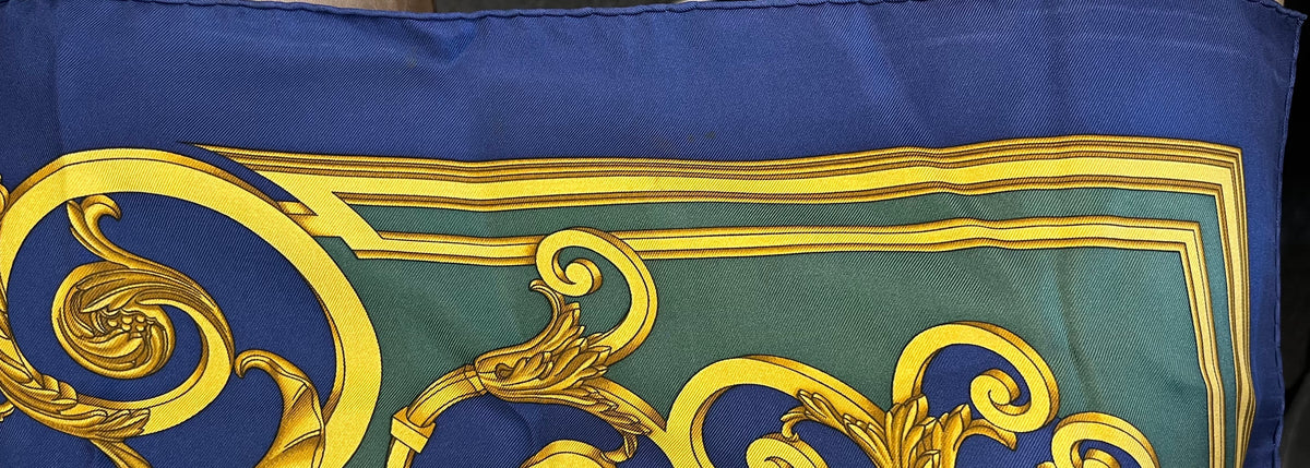 Hermes Carré 90 Silk multicolor, Multicolour, Silk, Scarf