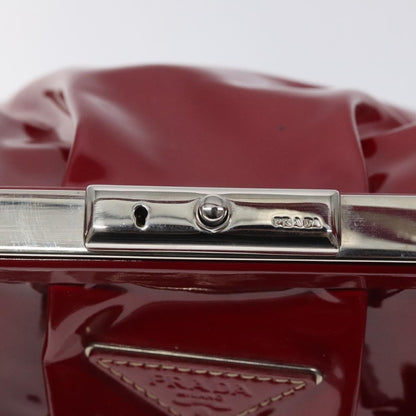 Prada Vintage Patent Leather, Red, Patent Leather, Handbag