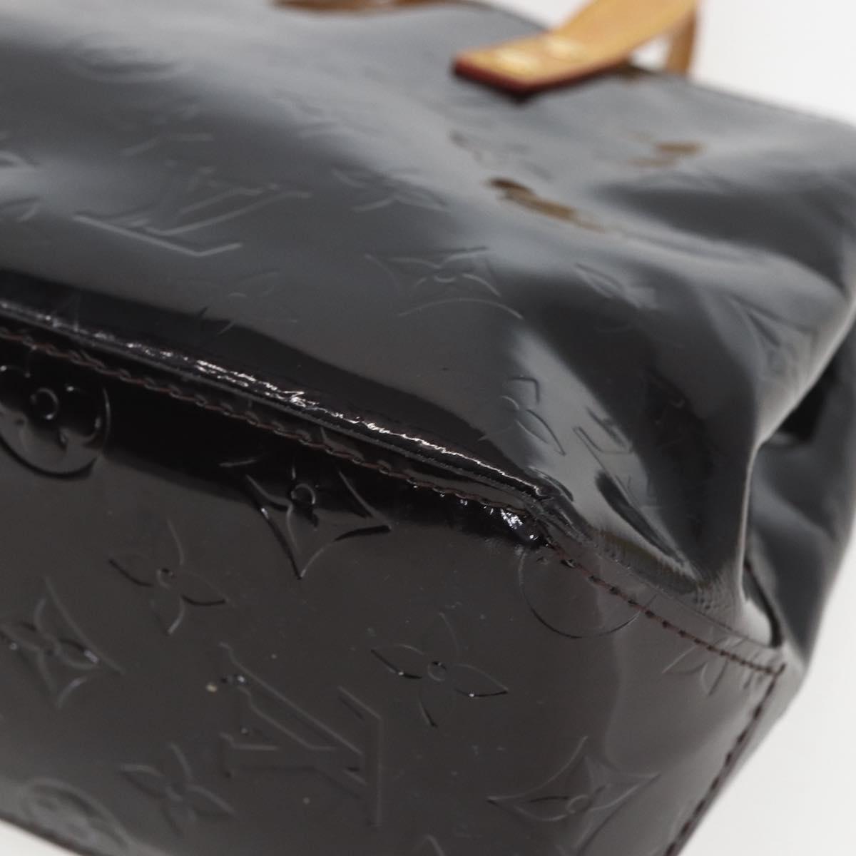 Louis Vuitton Reade Handbag Monogram Vernis, PURPLE, PATENT_LEATHER, Handbag