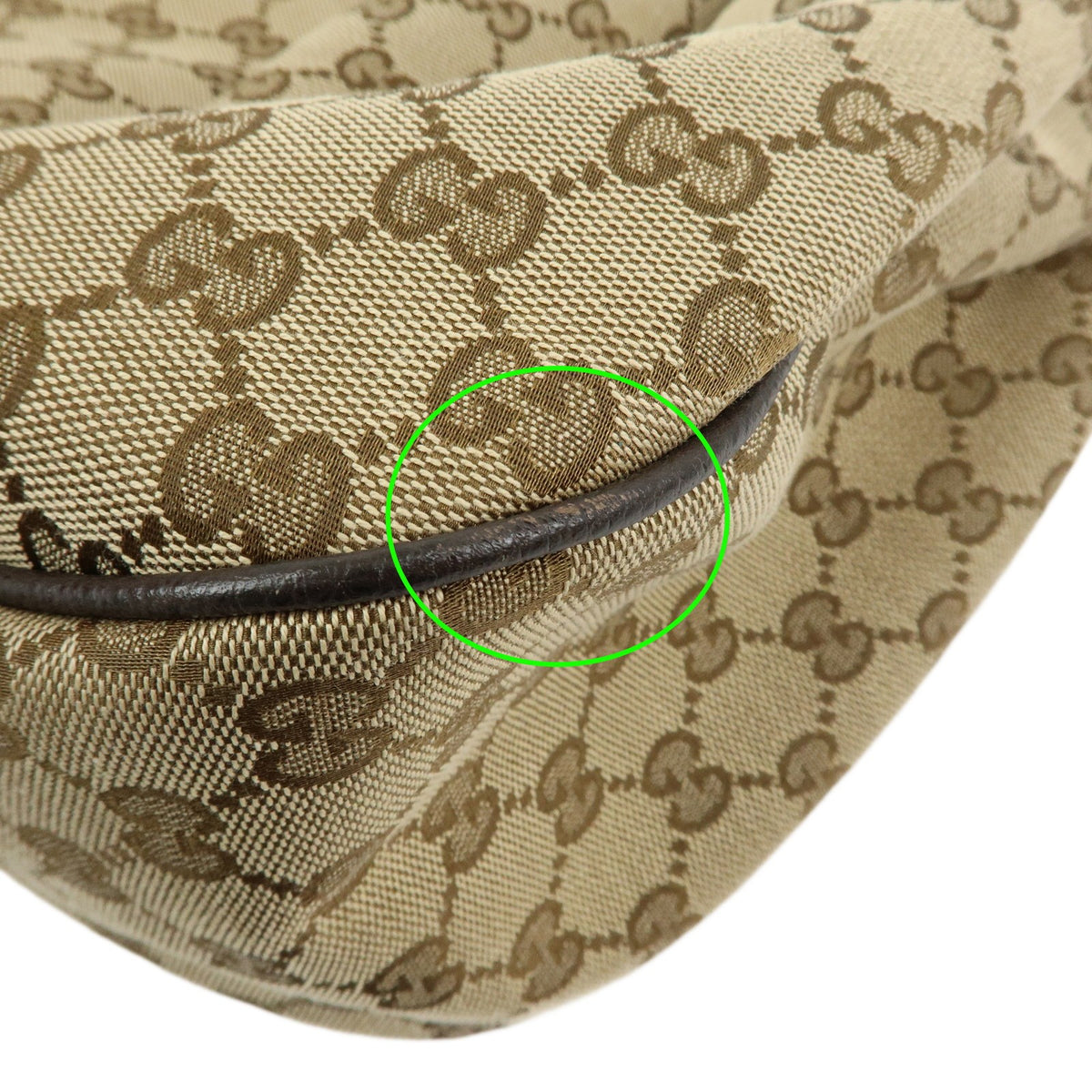 Gucci Sukey Hobo GG Canvas with Leather, Beige, Canvas, Shoulder Bag