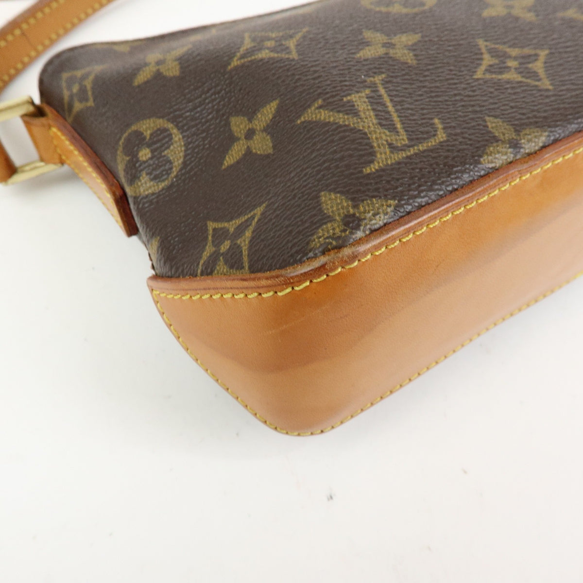 Louis Vuitton Trotteur Monogram Canvas, Brown, Canvas, Handbag