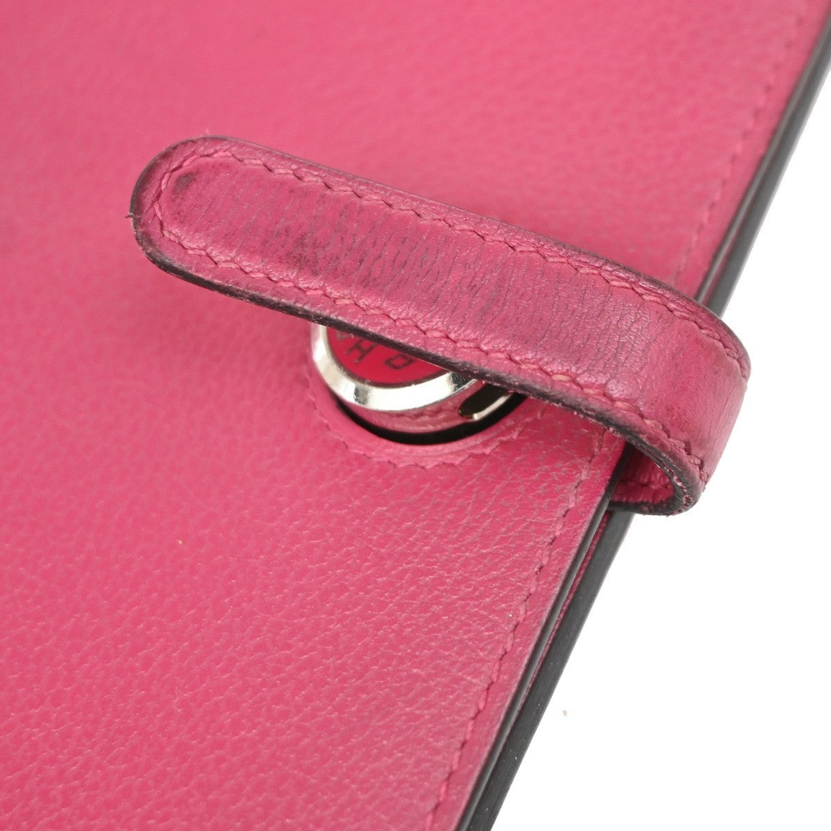 Hermes Dogon Duo Combined Leather, Pink, Leather, Wallet