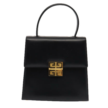 Givenchy Vintage 4G Leather, Black, Leather, Handbag