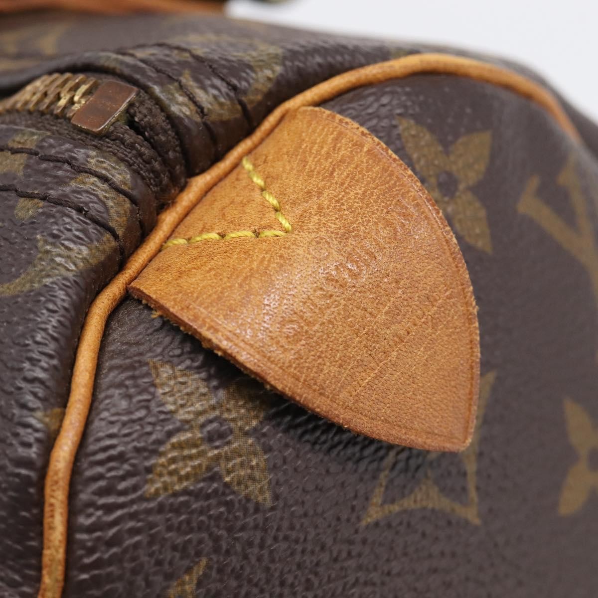 Louis Vuitton Speedy Monogram Canvas, Brown, Canvas, Handbag