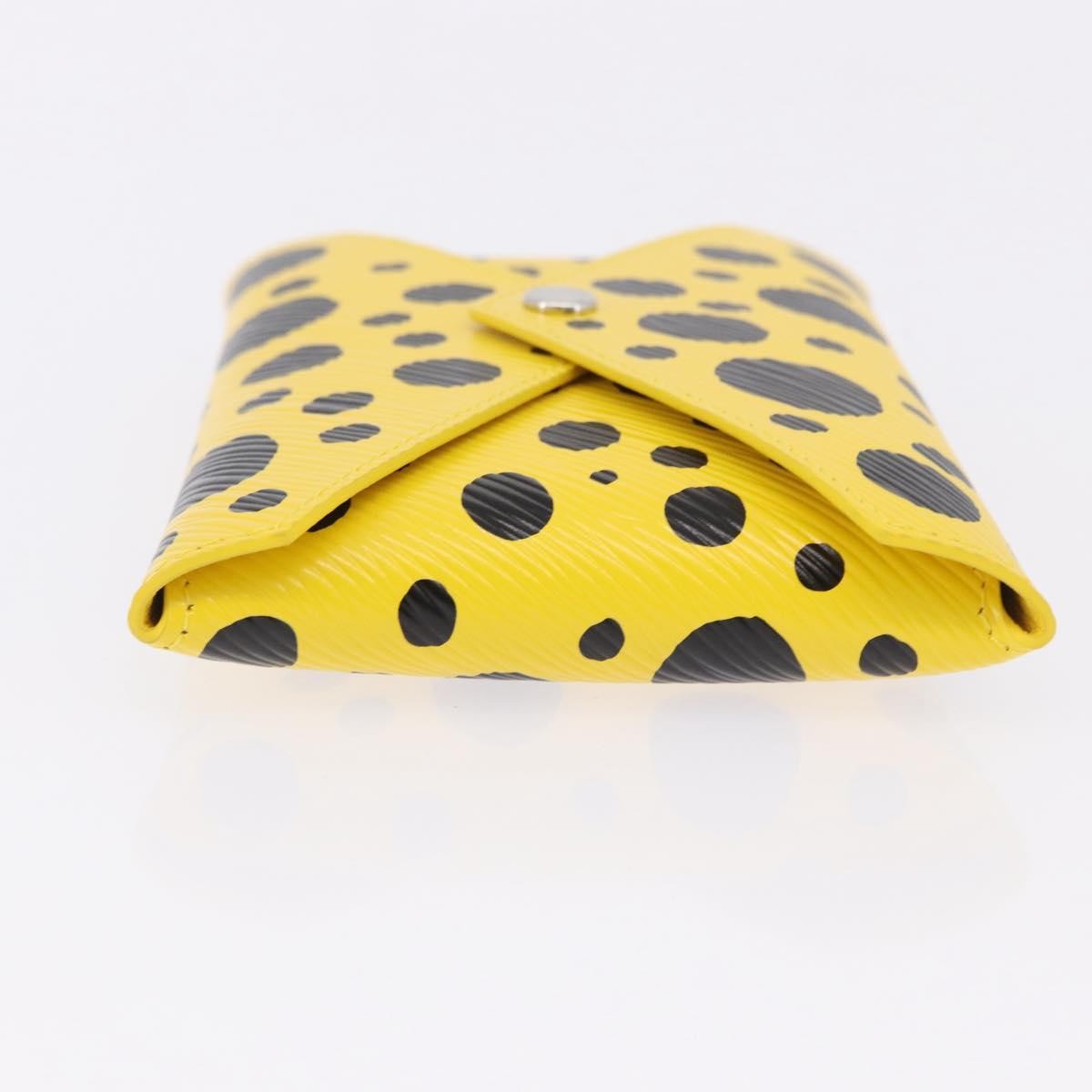 Louis Vuitton Kirigami Pochette Set Yayoi Kusama Infinity Dots Epi Leather, Black, Leather, Clutch