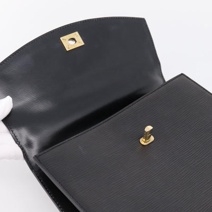 Louis Vuitton Malesherbes Epi Leather, Black, Leather, Handbag