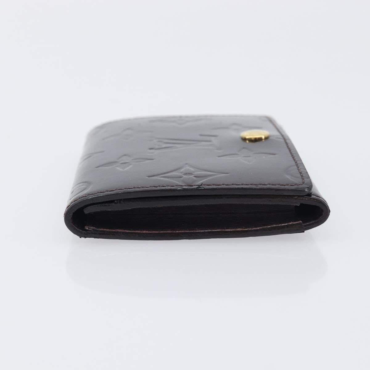Louis Vuitton Elise Monogram Vernis, Burgundy, Patent Leather, Wallet