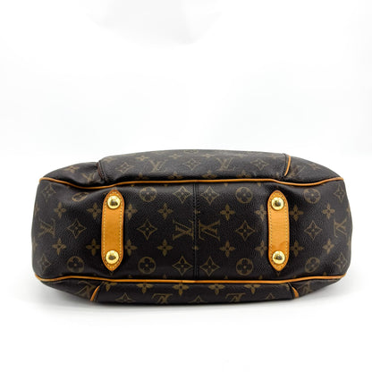 Louis Vuitton Galliera Monogram Canvas, Brown, Canvas, Handbag