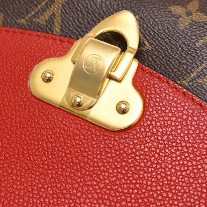Louis Vuitton Saint Placide Monogram Canvas and Leather, Brown, Canvas, Shoulder Bag