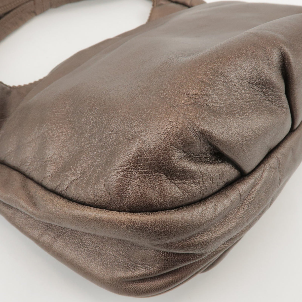 Loewe Anagram Leather, Brown, Leather, Tote Bag