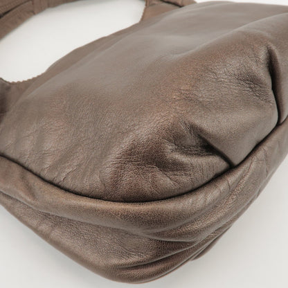 Loewe Anagram Leather, Brown, Leather, Tote Bag
