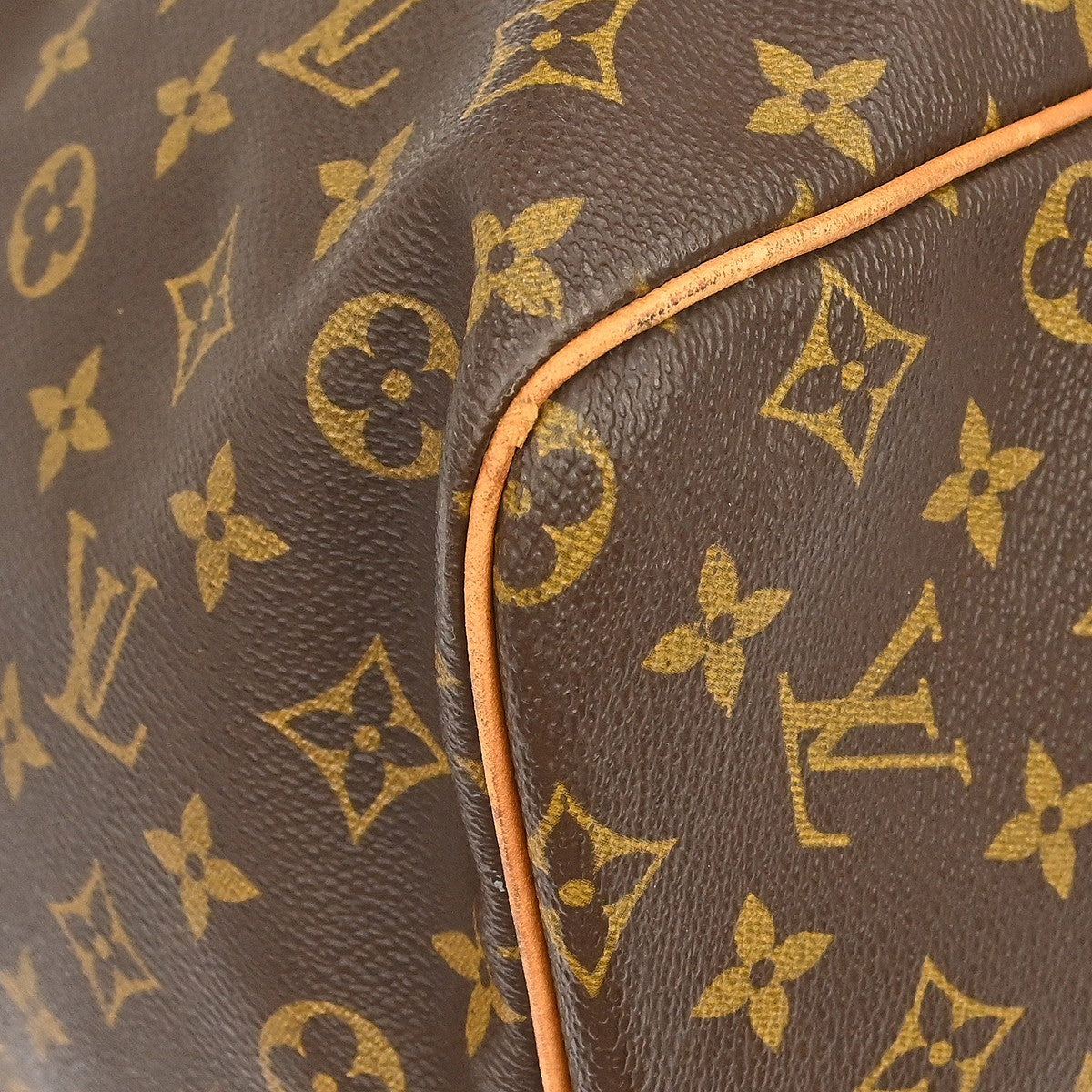 Louis Vuitton Keepall Monogram Canvas, Brown, Canvas, Travel Bag