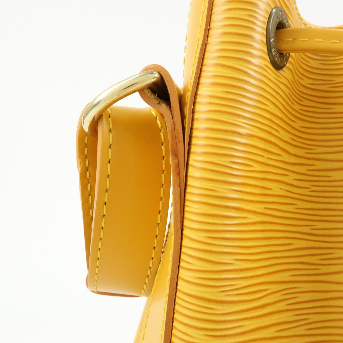 Louis Vuitton Noe Epi Leather, Yellow, Leather, Shoulder Bag
