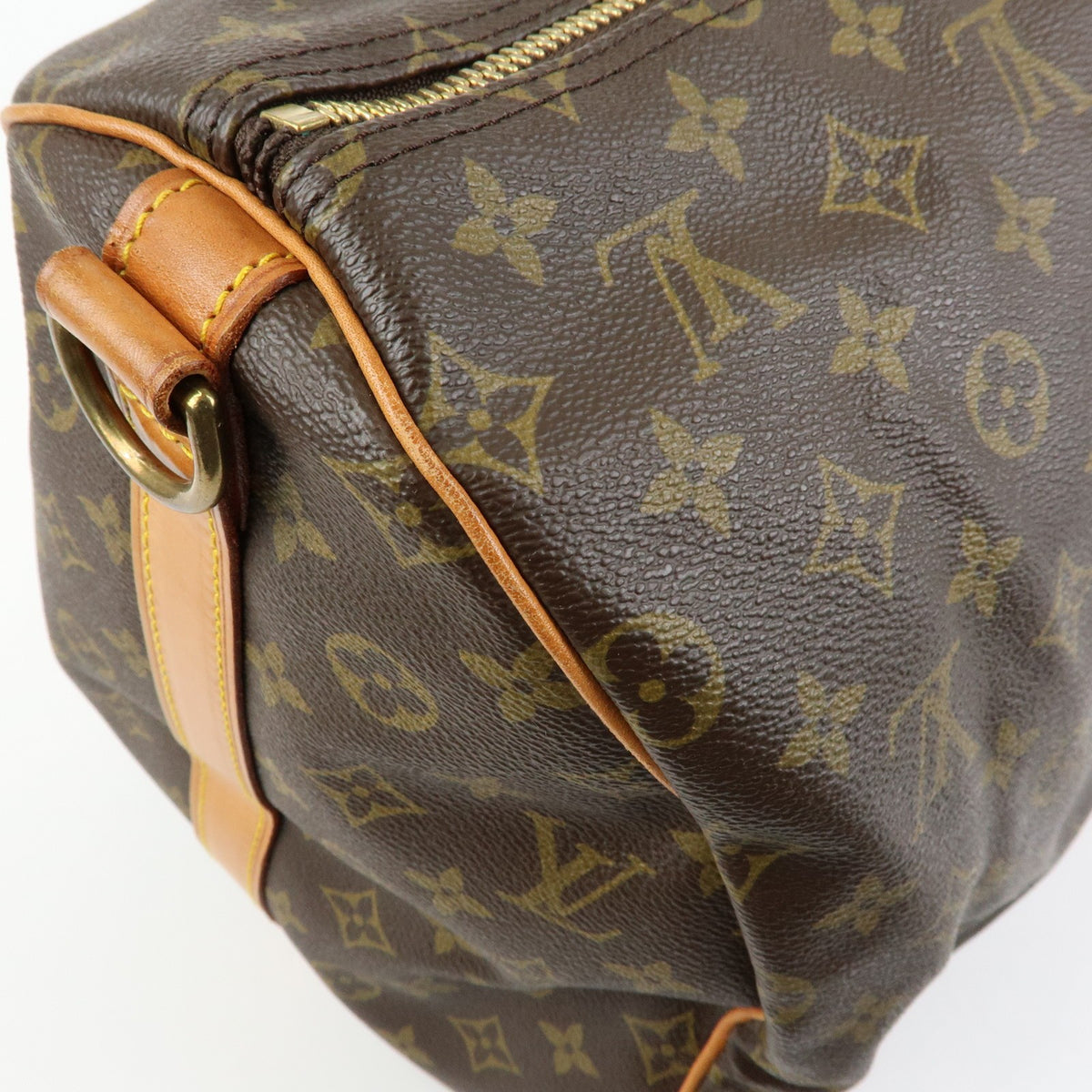 Louis Vuitton Keepall Bandouliere Monogram Canvas, Brown, Canvas, Travel Bag