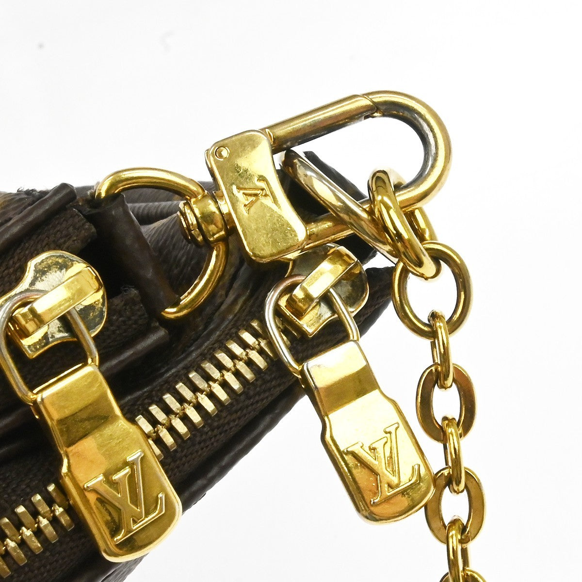 Louis Vuitton Multi-Pochette Monogram, Brown, Canvas, Clutch