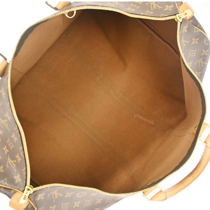 Louis Vuitton Keepall Monogram Canvas, Brown, Canvas, Travel Bag