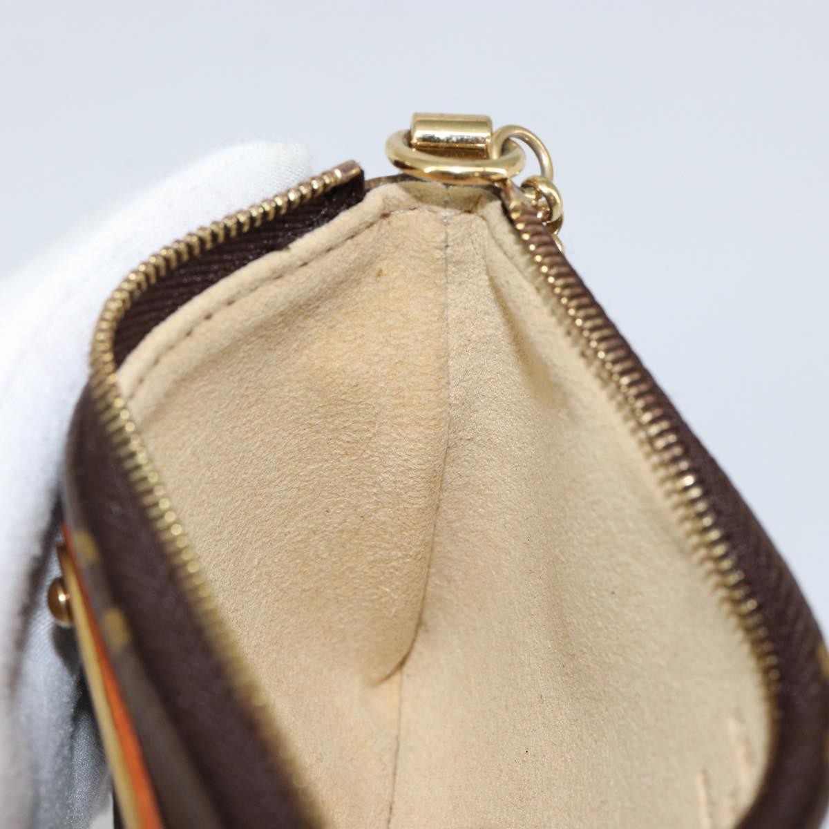 Louis Vuitton Milla Pochette Monogram Canvas, Brown, Canvas, Clutch