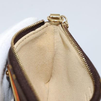 Louis Vuitton Milla Pochette Monogram Canvas, Brown, Canvas, Clutch