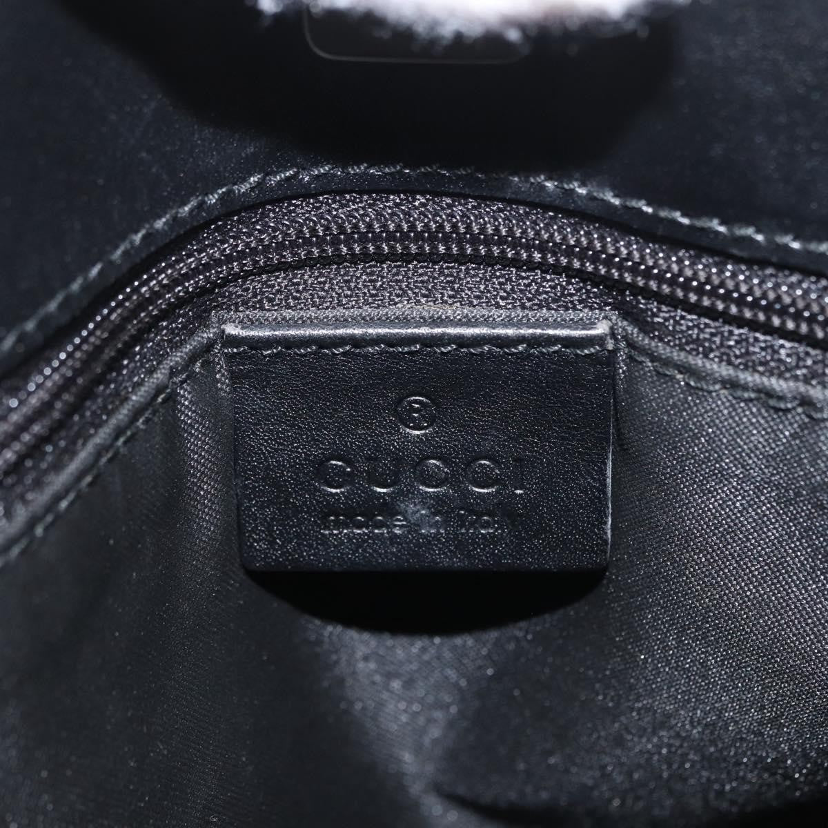 Gucci Double Pocket Tote GG Canvas and leather, Black, Canvas, Handbag
