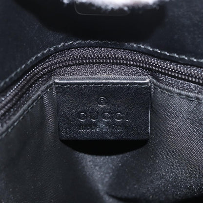 Gucci Double Pocket Tote GG Canvas and leather, Black, Canvas, Handbag