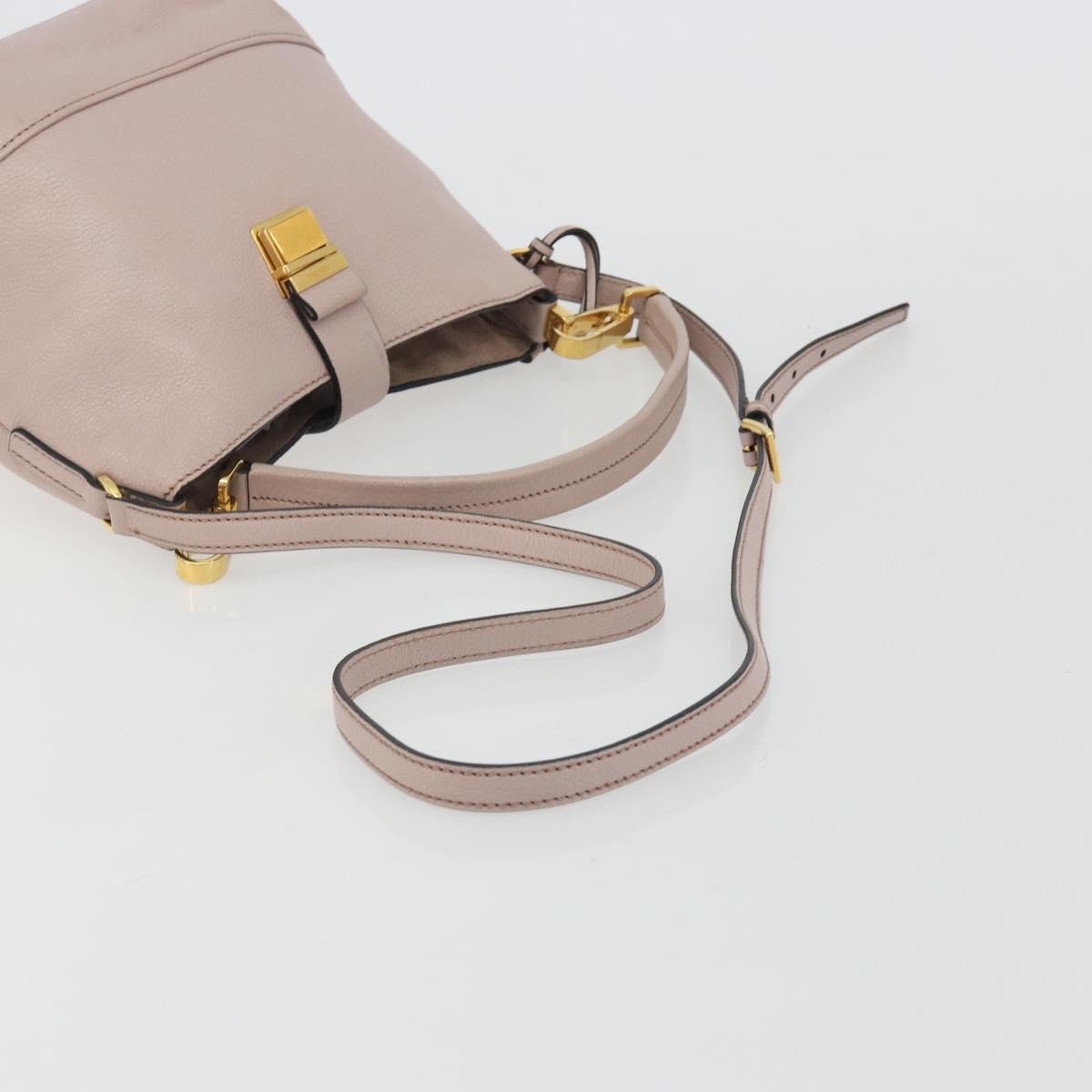 Miu Miu Madras Convertible Hobo Leather, Pink, Leather, Shoulder Bag