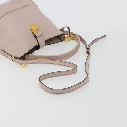 Miu Miu Madras Convertible Hobo Leather, Pink, Leather, Shoulder Bag