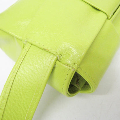 Bottega Veneta Cassette Leather, Green, Leather, Clutch