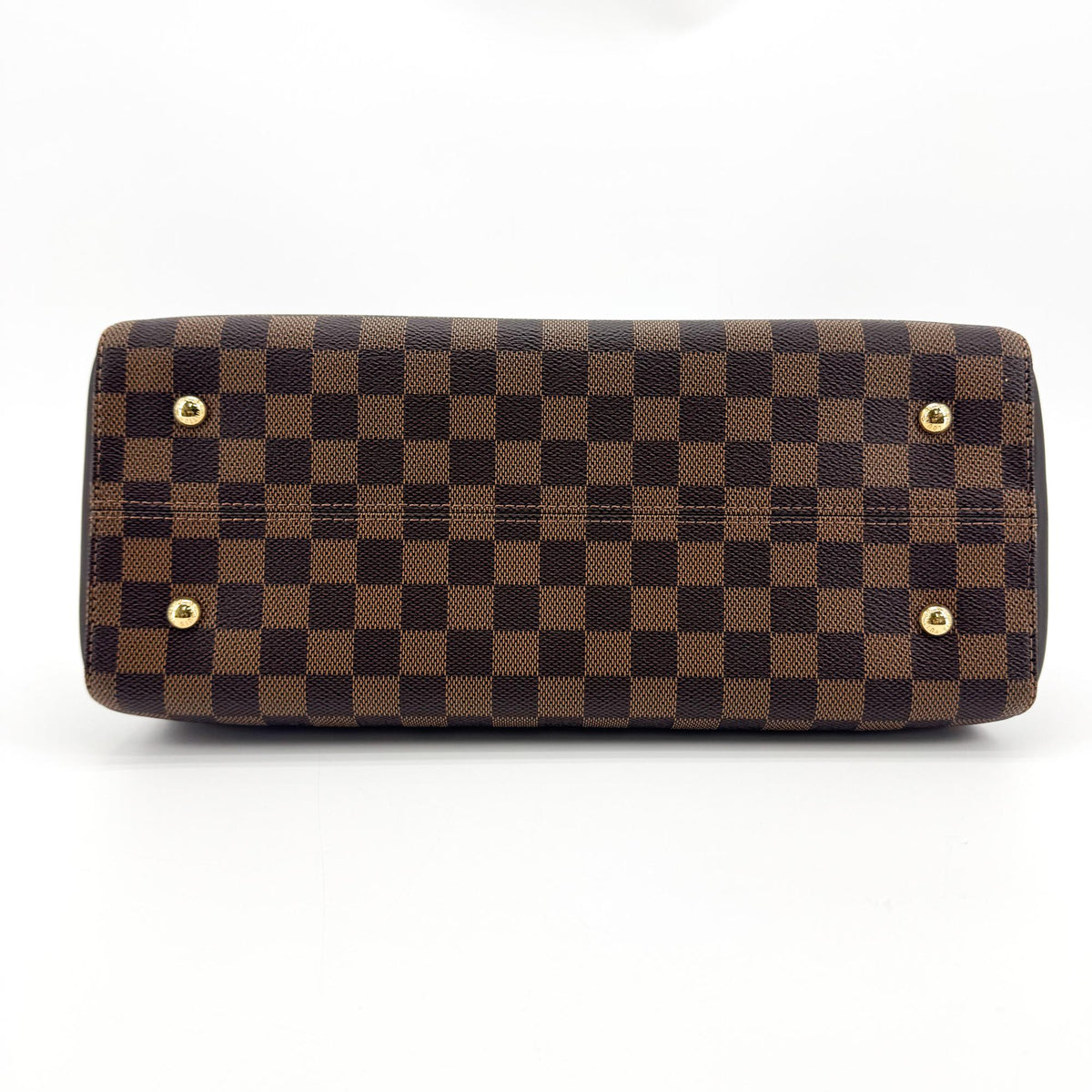 Louis Vuitton Kensington Bowling Damier, Brown, Canvas, Handbag