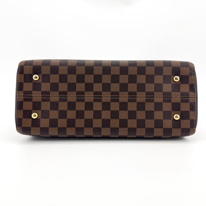 Louis Vuitton Kensington Bowling Damier, Brown, Canvas, Handbag