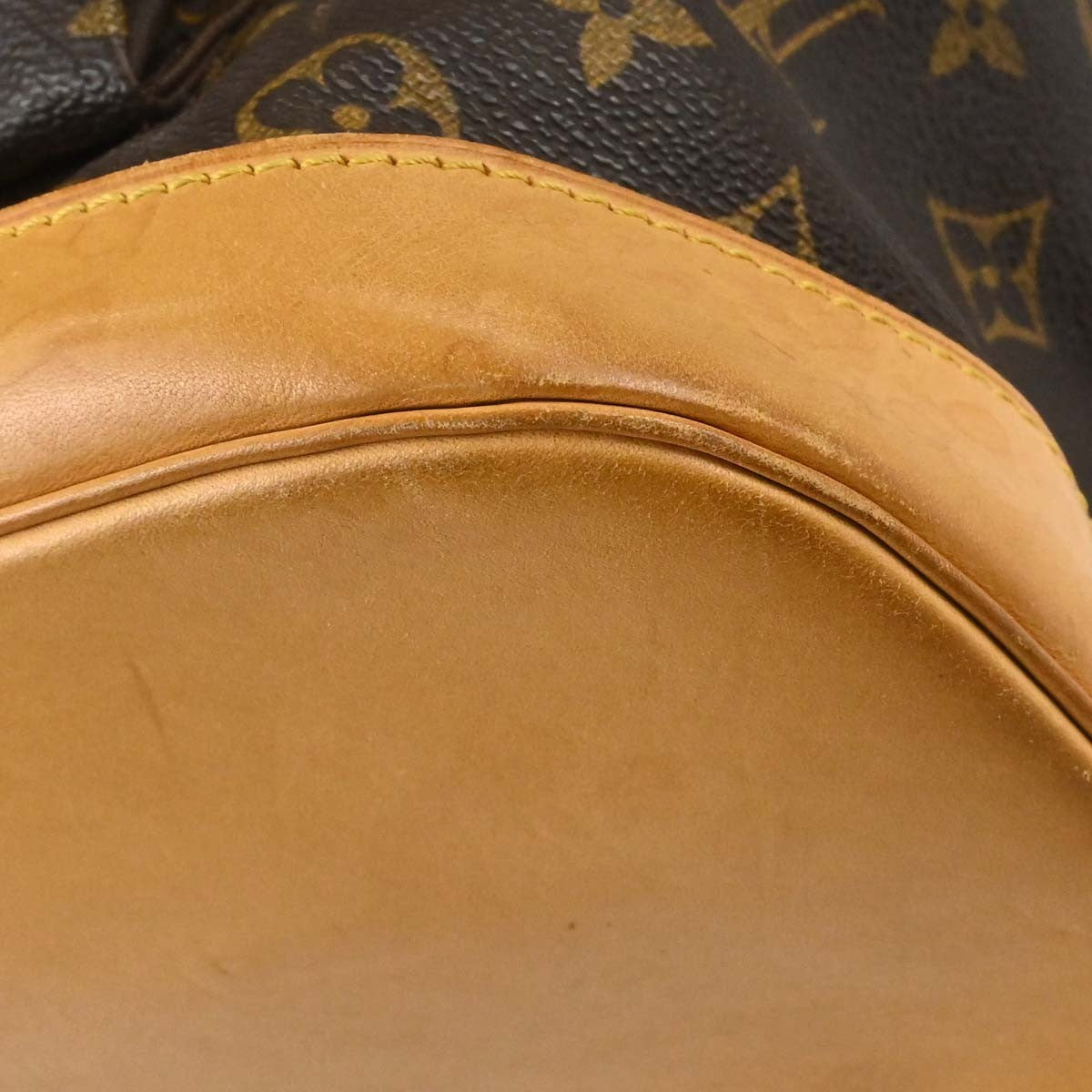 Louis Vuitton Vintage Montsouris Monogram Canvas, Brown, Canvas, Backpack