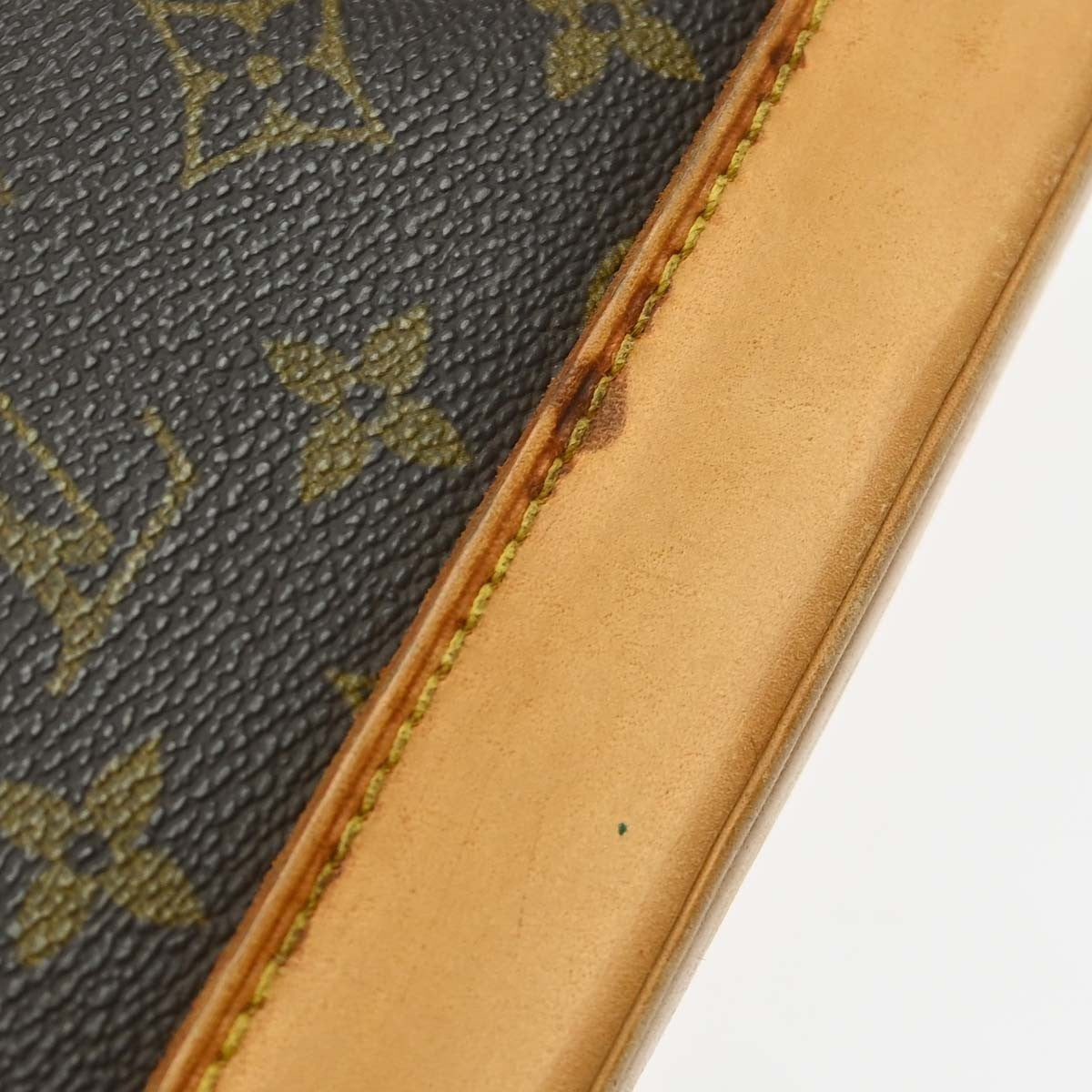 Louis Vuitton Alma Monogram Canvas, Brown, Canvas, Handbag