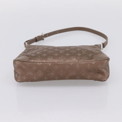 Louis Vuitton Boulogne Monogram Satin, Beige, Canvas, Handbag