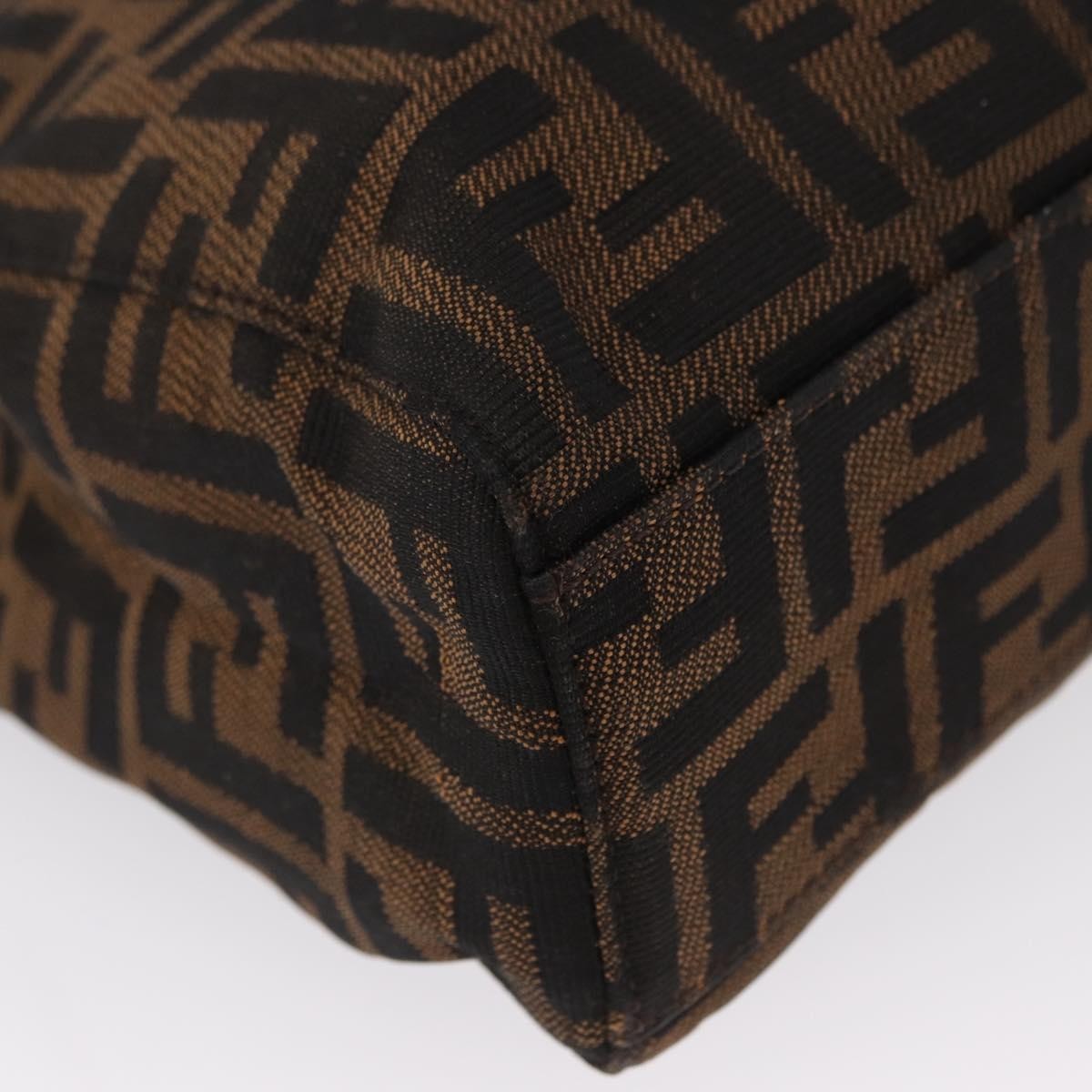 Fendi Vintage Open Tote Zucca Canvas, Brown, Canvas, Tote Bag