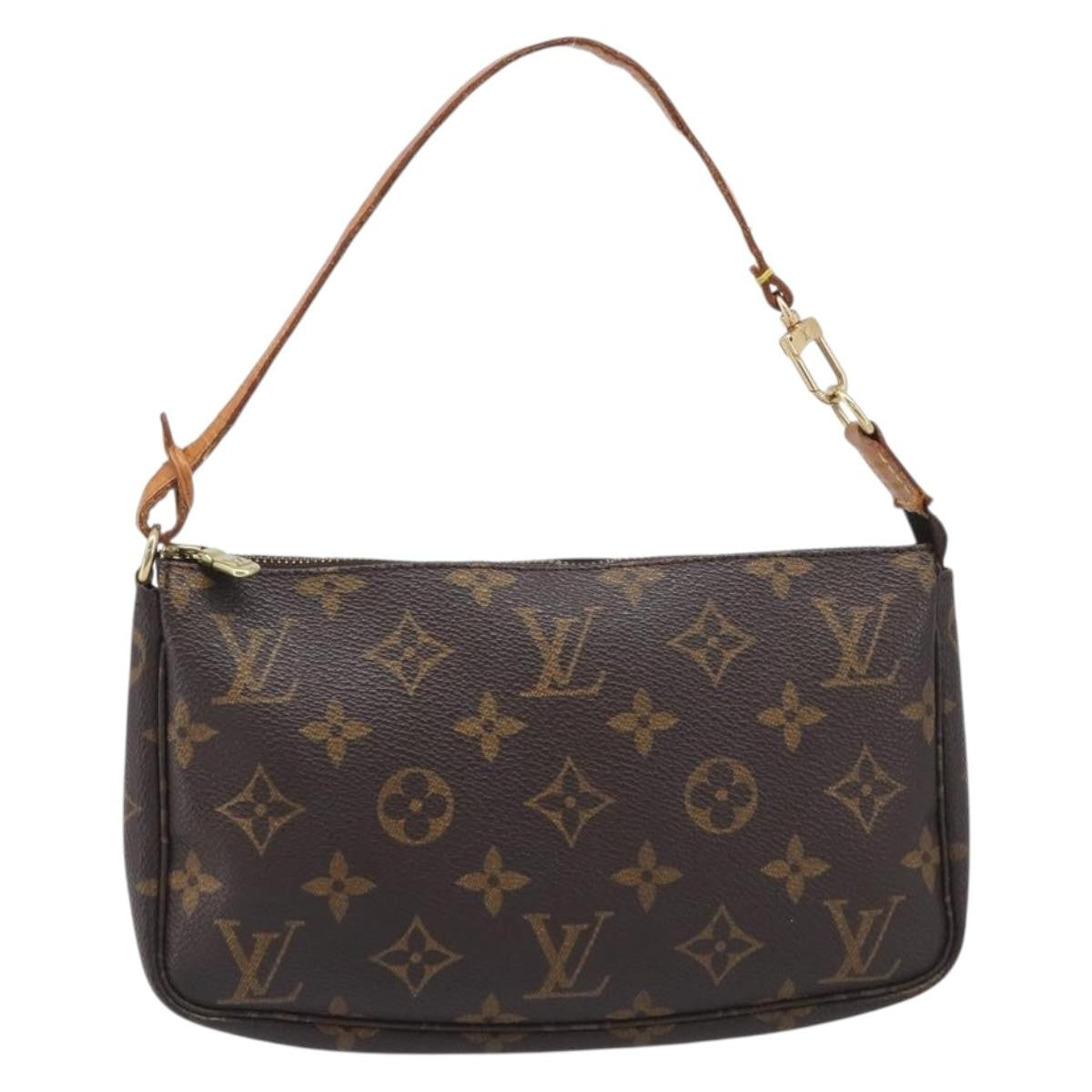 Louis Vuitton Pochette Accessoires Monogram Canvas, Multicolour, Canvas, Clutch