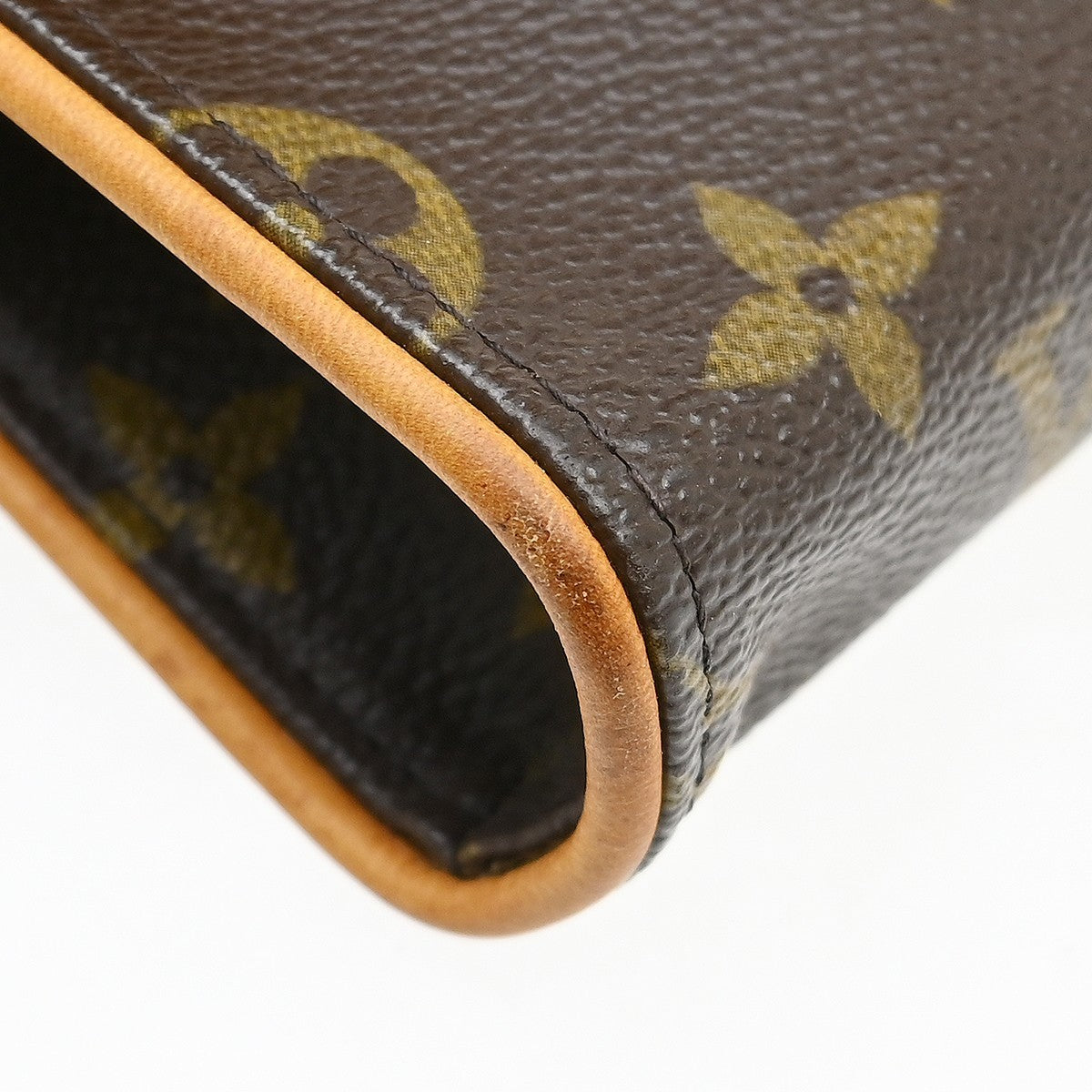 Louis Vuitton Florentine Waist Monogram Canvas, Brown, Canvas, Clutch