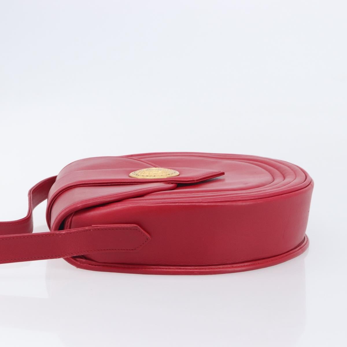 Saint Laurent Vintage Shoulder bag Leather, Red, Leather, Shoulder Bag