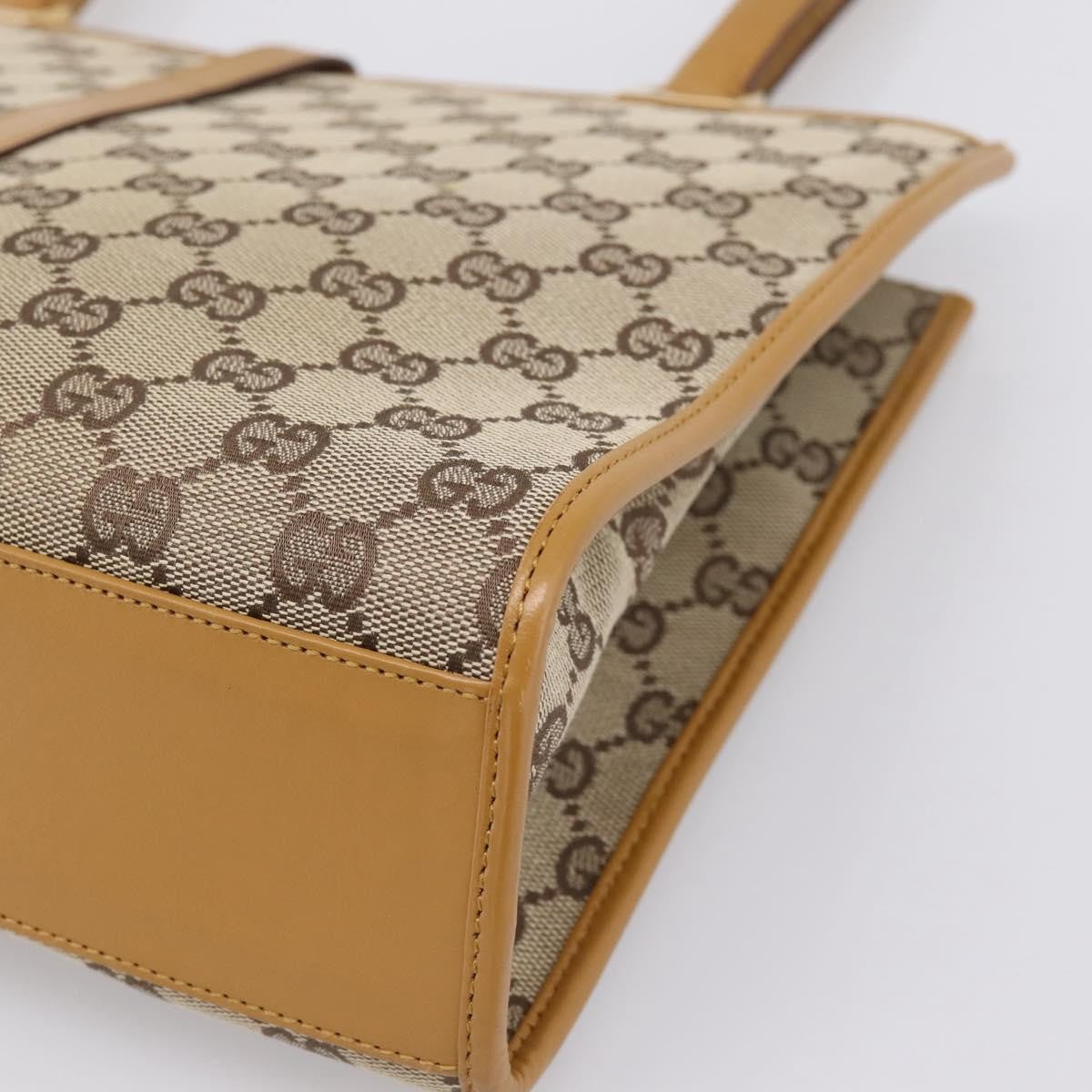 Gucci Jackie GG Canvas, Brown, Canvas, Tote Bag