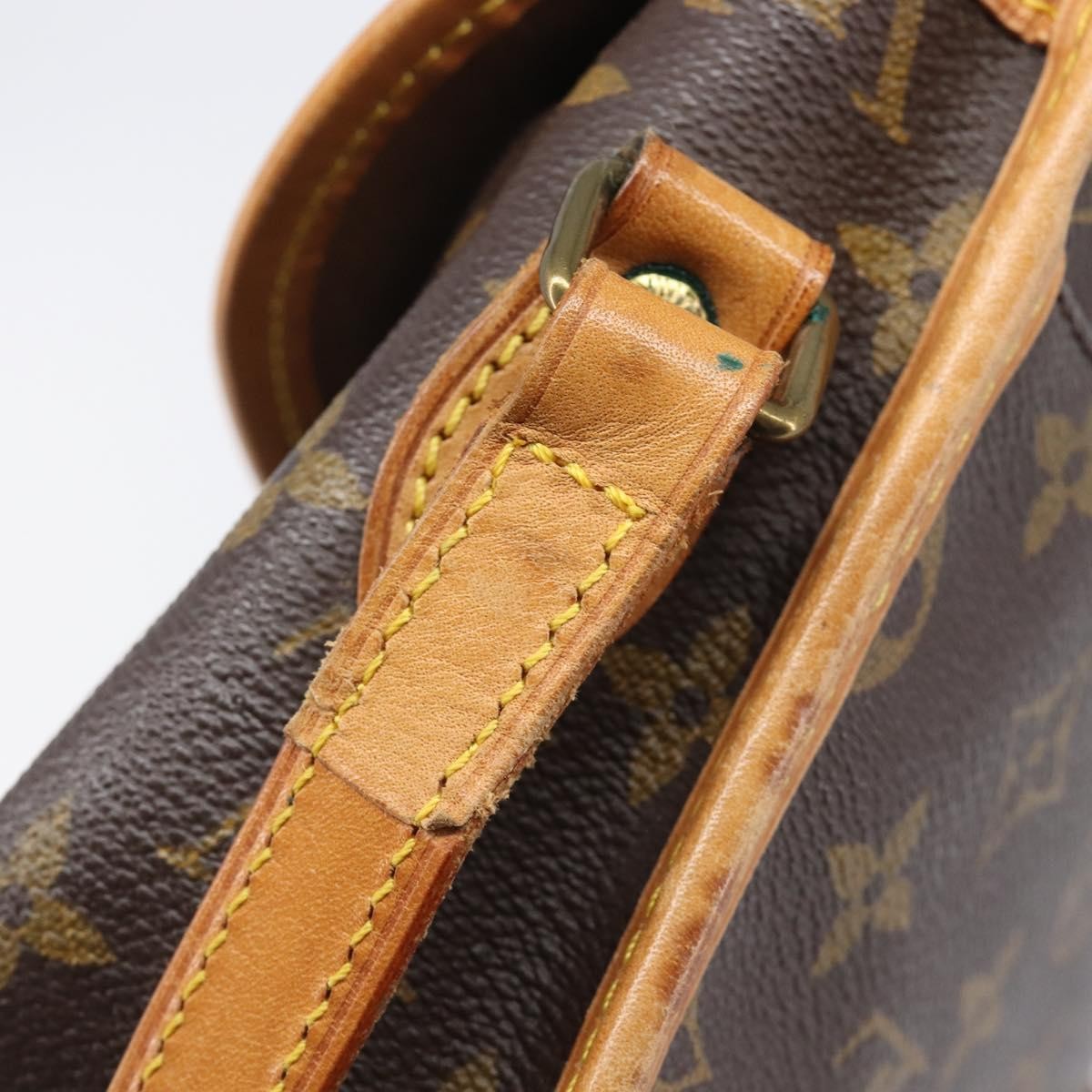 Louis Vuitton Sac Gibeciere Messenger Monogram Canvas, Brown, Canvas, Shoulder Bag