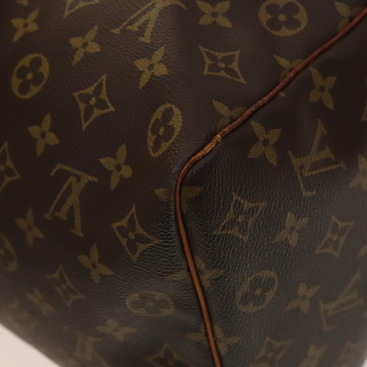 Louis Vuitton Keepall Bag Monogram Canvas, BROWN, CANVAS, Travel bag