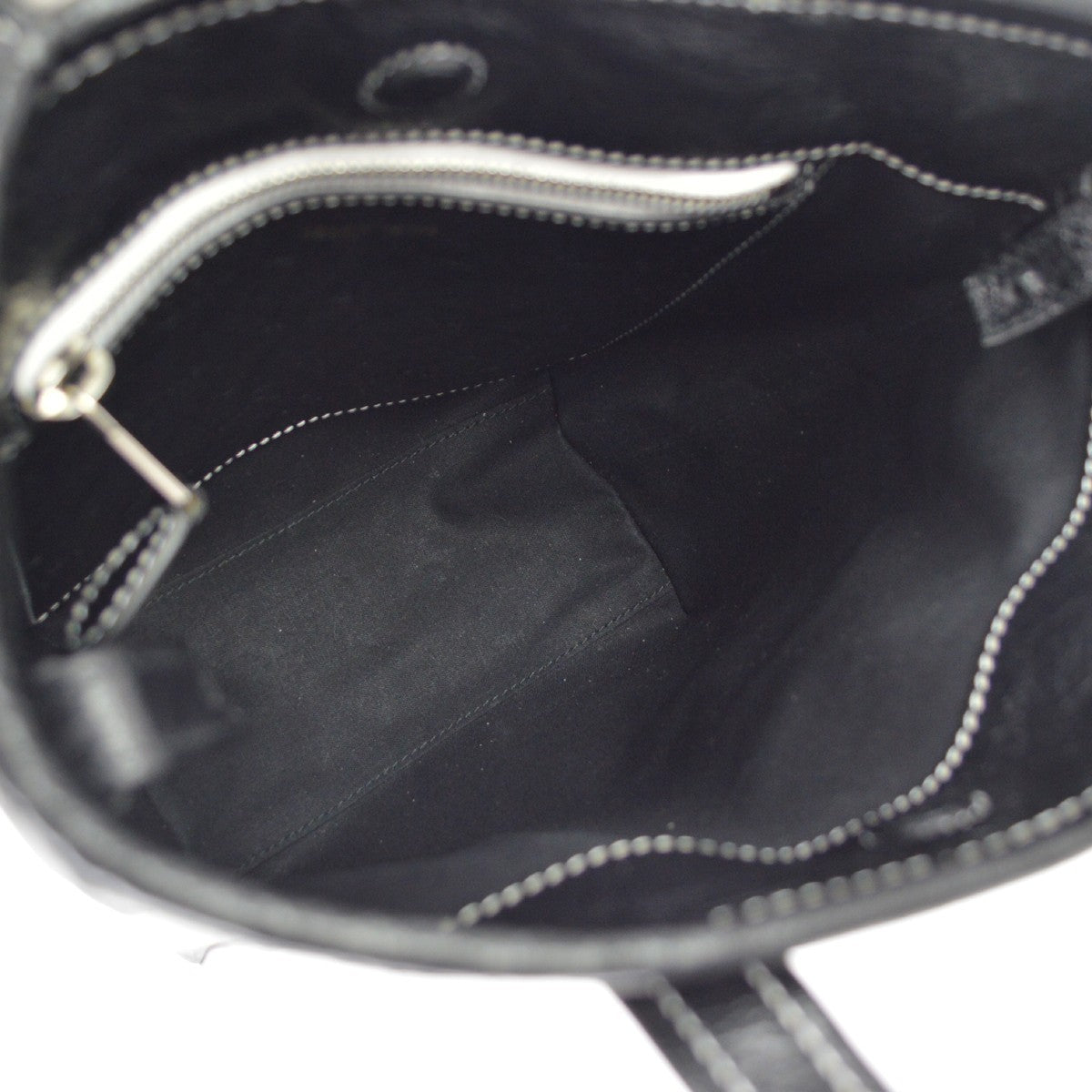 Balenciaga Barbes East West Shopper Tote Striped Leather, Black, Leather, Tote Bag