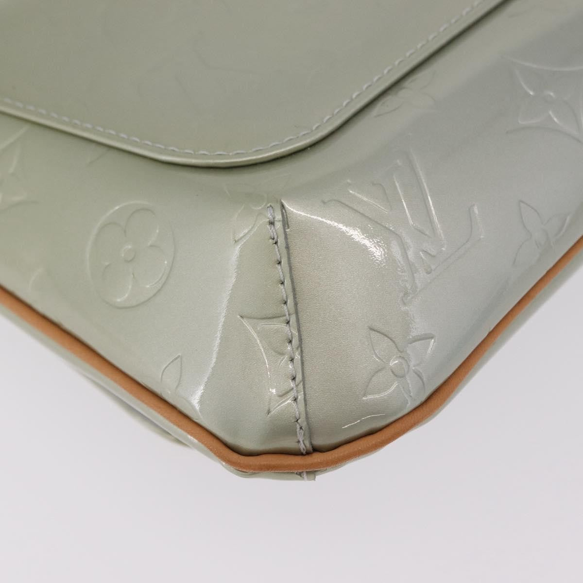 Louis Vuitton Thompson Street Monogram Vernis, Gray, Patent Leather, Shoulder Bag