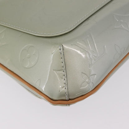 Louis Vuitton Thompson Street Monogram Vernis, Gray, Patent Leather, Shoulder Bag