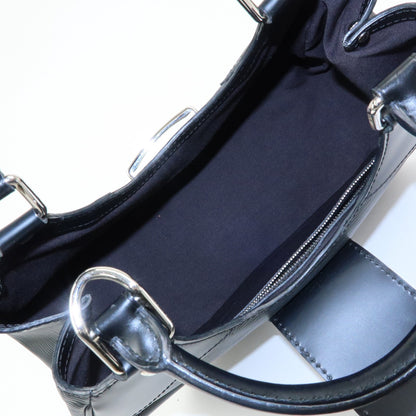 Louis Vuitton Montaigne Sac Epi Leather, Black, Leather, Handbag