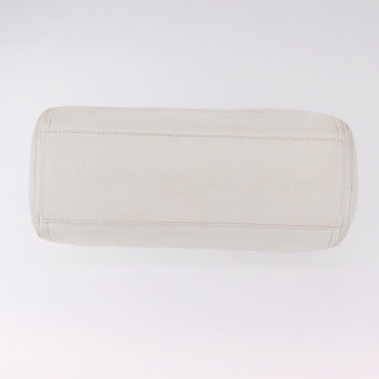 Celine Handbag Leather, White, Leather, Handbag