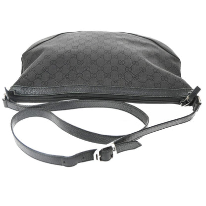 Gucci Shoulder Canvas, Black, Canvas, Shoulder Bag
